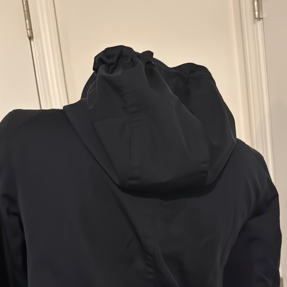 Michael Kors Black Trench Coat Classic Tailored Design - Picture 7 of 10